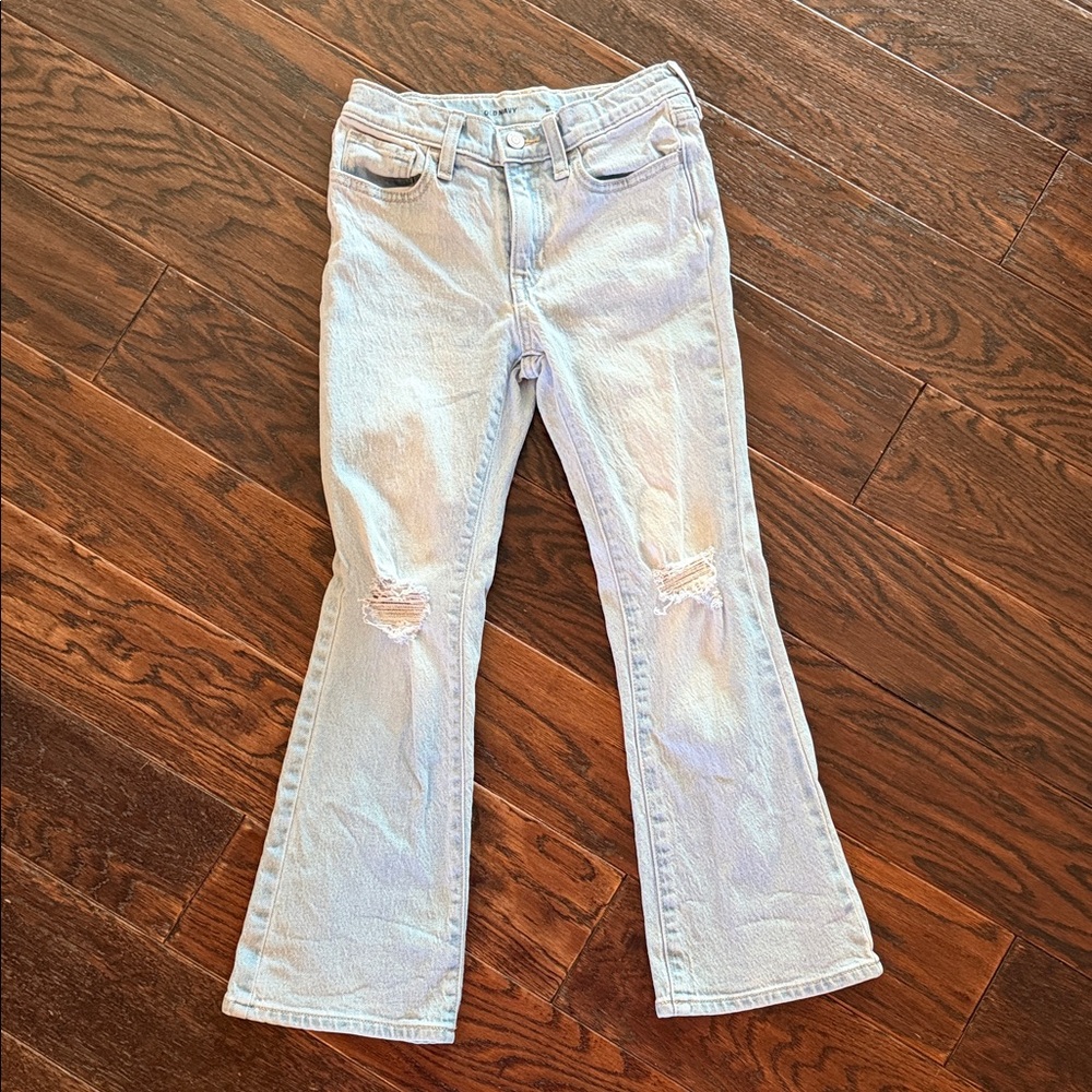 Old Navy Light Blue Flare Jeans